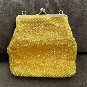 Beautiful gold vintage clutch